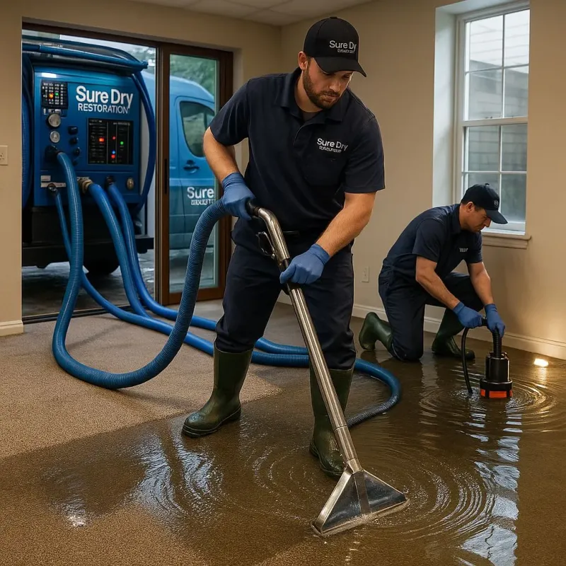 Water Extraction and Removal process in Warren, AR